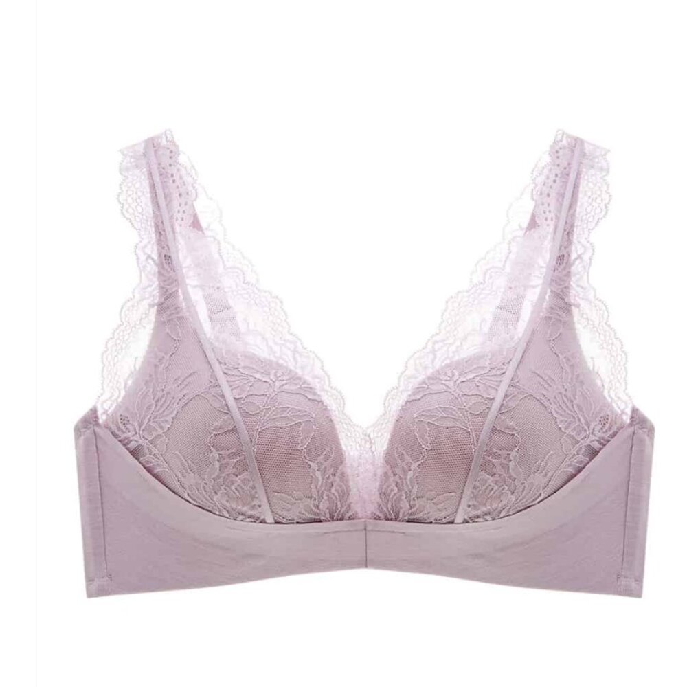 NEW! Understance UpLift Wireless Plunge Lace Bra, 32D